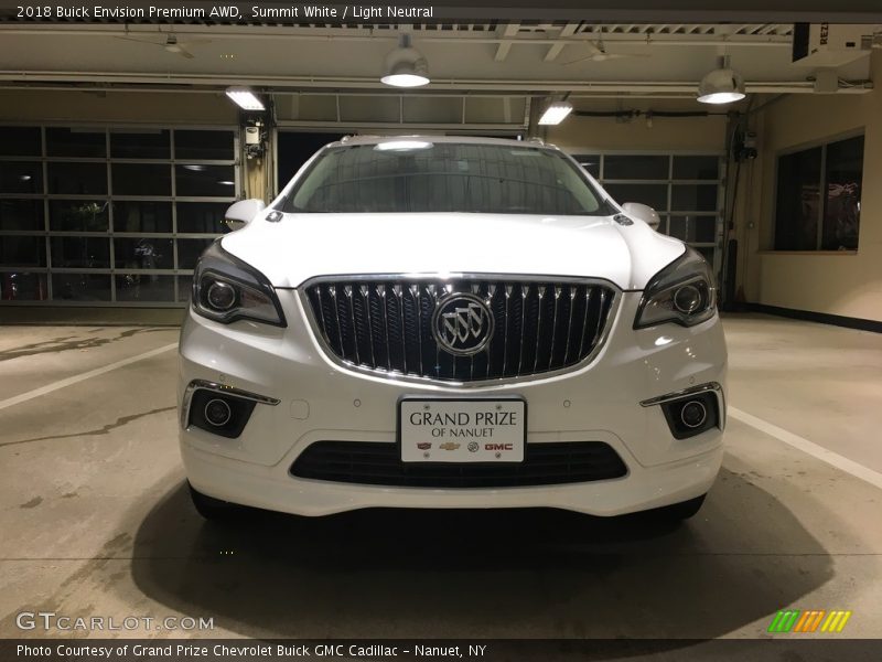 Summit White / Light Neutral 2018 Buick Envision Premium AWD