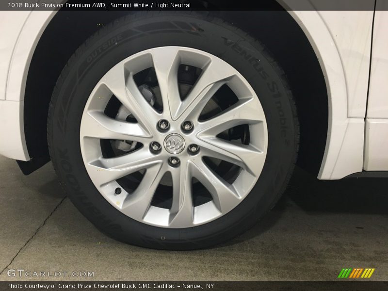 Summit White / Light Neutral 2018 Buick Envision Premium AWD