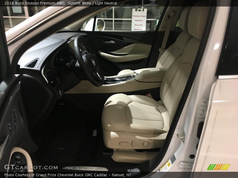 Summit White / Light Neutral 2018 Buick Envision Premium AWD