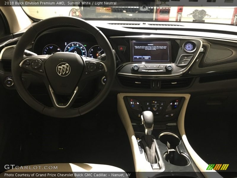 Summit White / Light Neutral 2018 Buick Envision Premium AWD