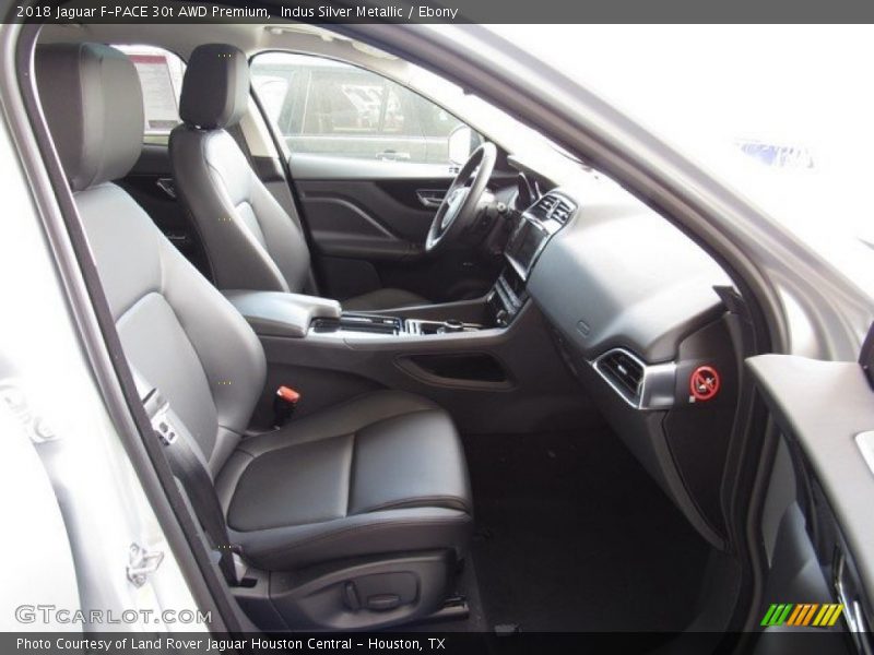 Indus Silver Metallic / Ebony 2018 Jaguar F-PACE 30t AWD Premium