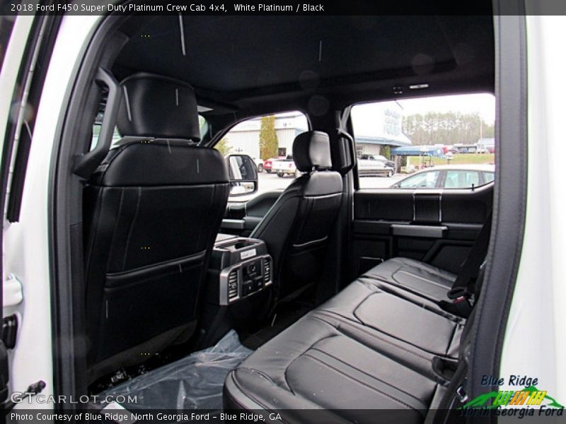 White Platinum / Black 2018 Ford F450 Super Duty Platinum Crew Cab 4x4