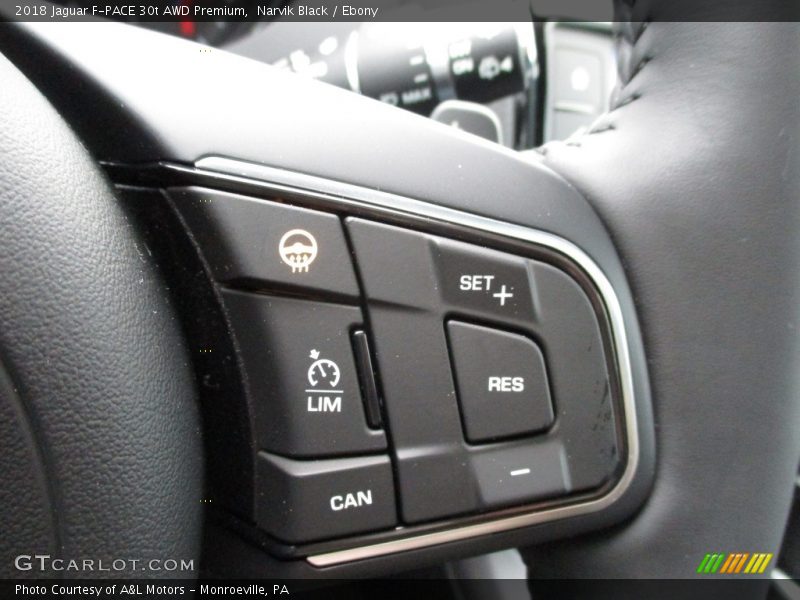 Narvik Black / Ebony 2018 Jaguar F-PACE 30t AWD Premium