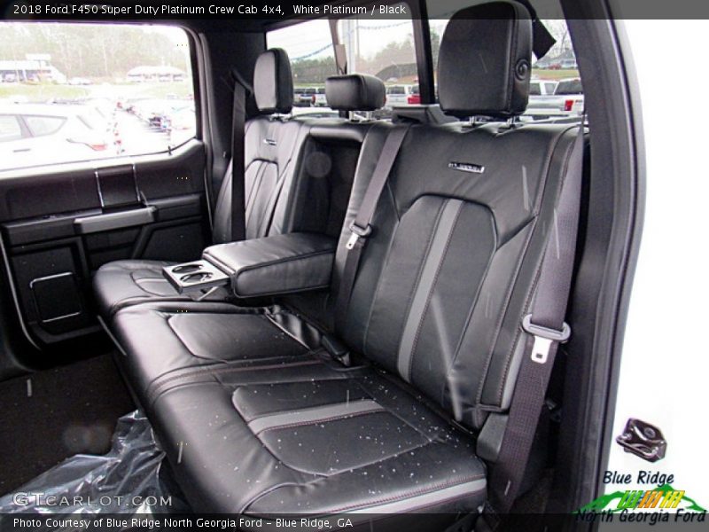 White Platinum / Black 2018 Ford F450 Super Duty Platinum Crew Cab 4x4