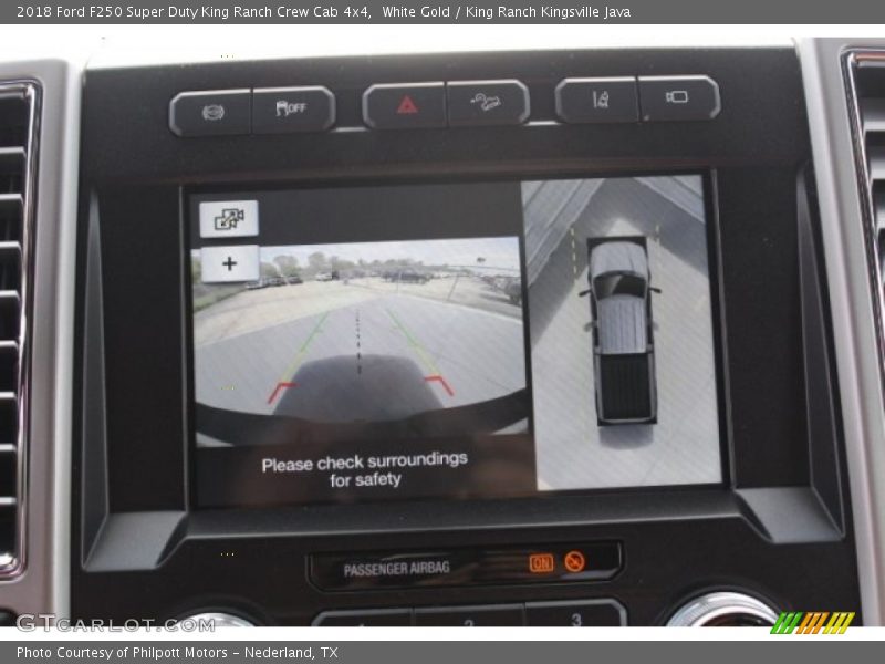 White Gold / King Ranch Kingsville Java 2018 Ford F250 Super Duty King Ranch Crew Cab 4x4