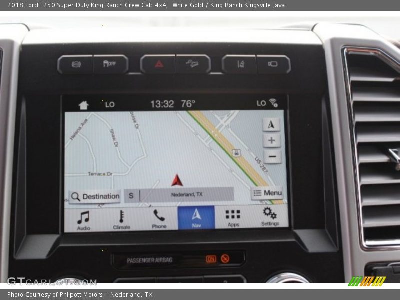 White Gold / King Ranch Kingsville Java 2018 Ford F250 Super Duty King Ranch Crew Cab 4x4