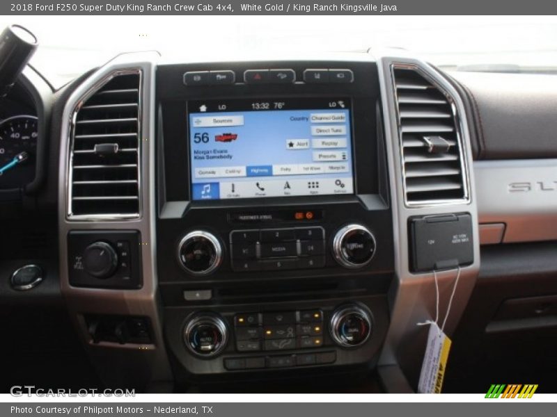 White Gold / King Ranch Kingsville Java 2018 Ford F250 Super Duty King Ranch Crew Cab 4x4