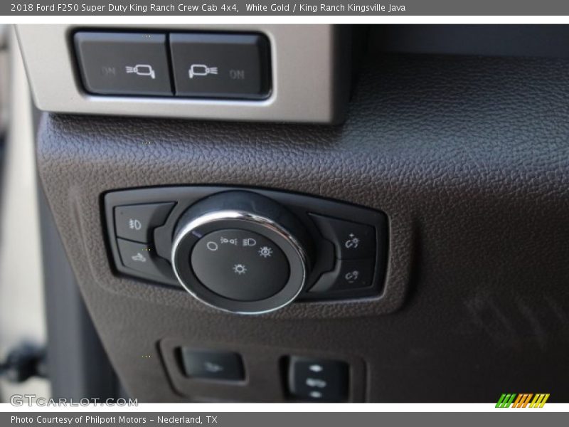White Gold / King Ranch Kingsville Java 2018 Ford F250 Super Duty King Ranch Crew Cab 4x4