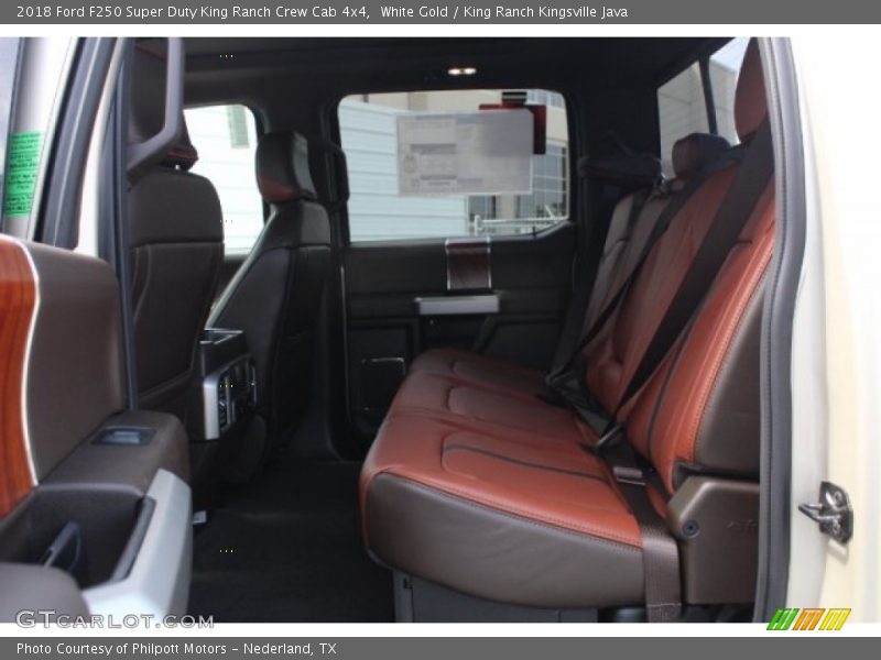 White Gold / King Ranch Kingsville Java 2018 Ford F250 Super Duty King Ranch Crew Cab 4x4