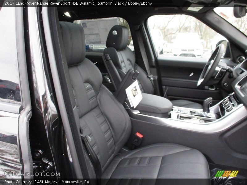 Santorini Black / Ebony/Ebony 2017 Land Rover Range Rover Sport HSE Dynamic