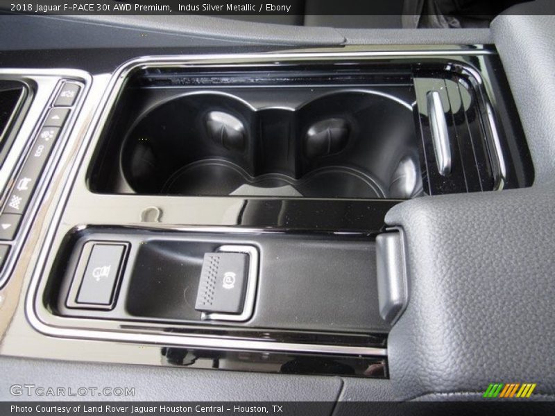 Indus Silver Metallic / Ebony 2018 Jaguar F-PACE 30t AWD Premium