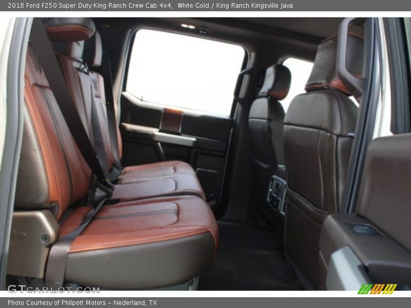 White Gold / King Ranch Kingsville Java 2018 Ford F250 Super Duty King Ranch Crew Cab 4x4