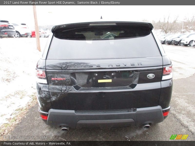 Santorini Black / Ebony/Ebony 2017 Land Rover Range Rover Sport HSE Dynamic