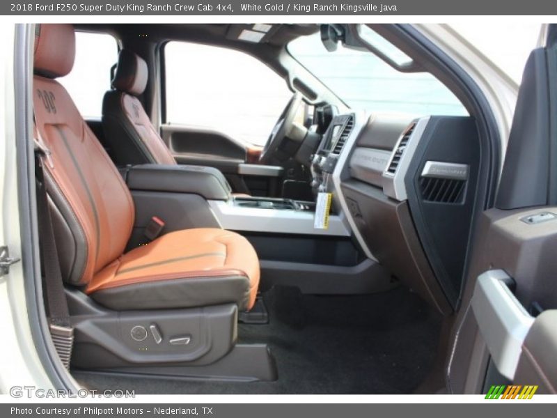 White Gold / King Ranch Kingsville Java 2018 Ford F250 Super Duty King Ranch Crew Cab 4x4