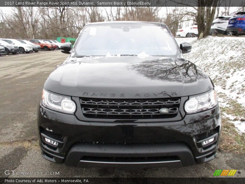 Santorini Black / Ebony/Ebony 2017 Land Rover Range Rover Sport HSE Dynamic