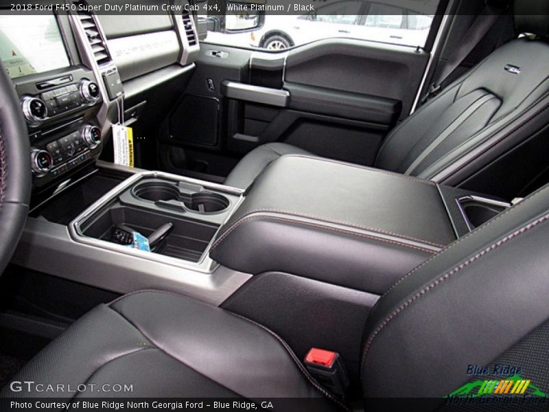 White Platinum / Black 2018 Ford F450 Super Duty Platinum Crew Cab 4x4