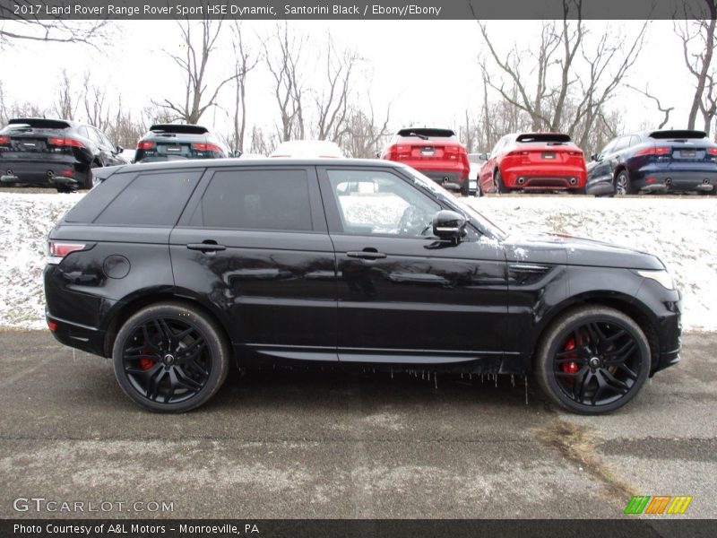 Santorini Black / Ebony/Ebony 2017 Land Rover Range Rover Sport HSE Dynamic