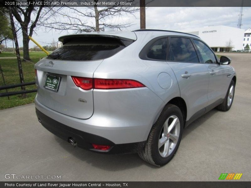 Indus Silver Metallic / Ebony 2018 Jaguar F-PACE 25t AWD Premium