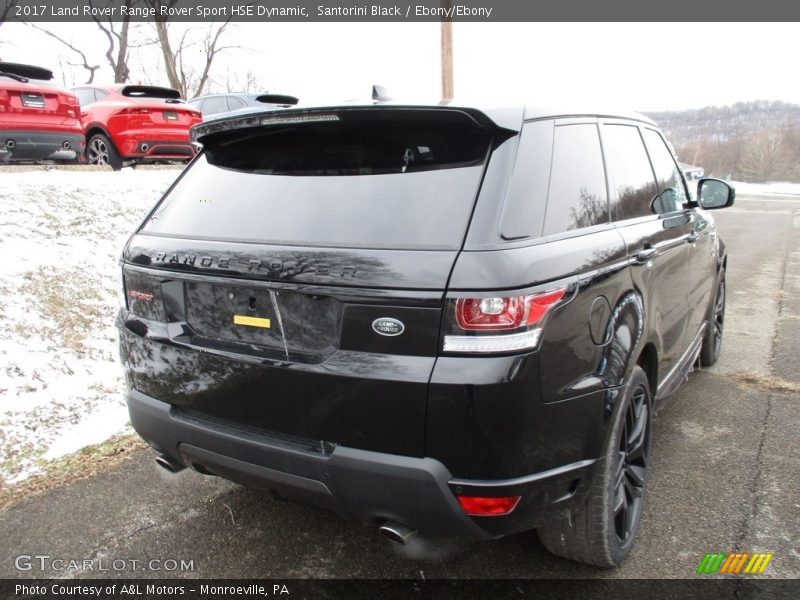 Santorini Black / Ebony/Ebony 2017 Land Rover Range Rover Sport HSE Dynamic