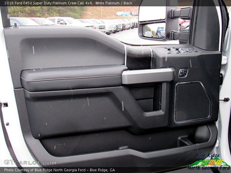 White Platinum / Black 2018 Ford F450 Super Duty Platinum Crew Cab 4x4