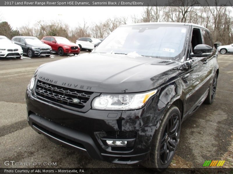 Santorini Black / Ebony/Ebony 2017 Land Rover Range Rover Sport HSE Dynamic
