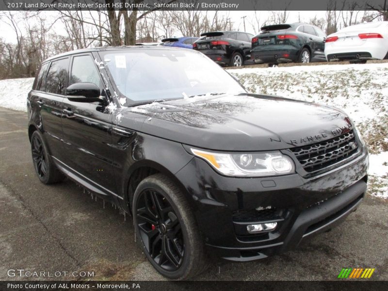Santorini Black / Ebony/Ebony 2017 Land Rover Range Rover Sport HSE Dynamic