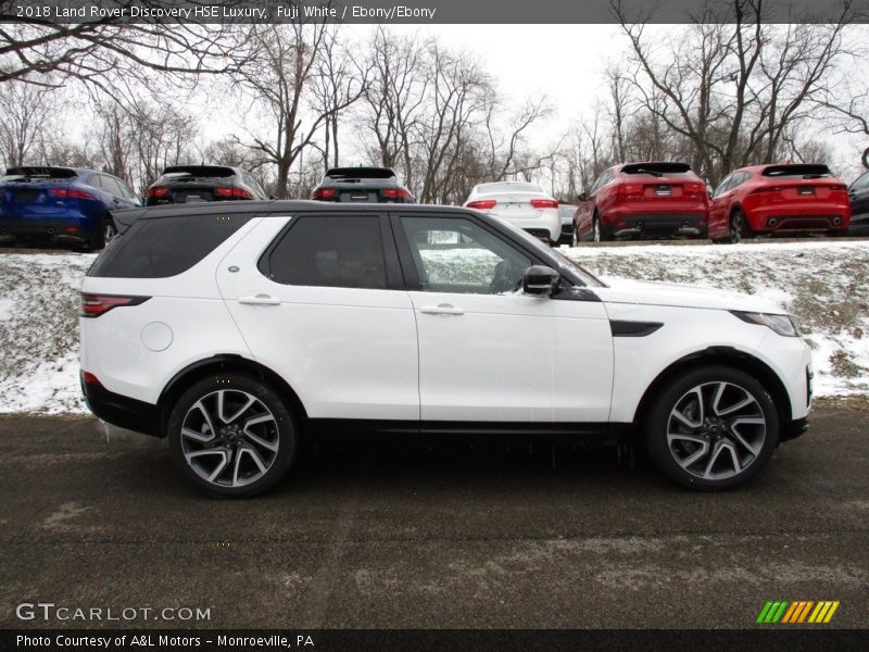 Fuji White / Ebony/Ebony 2018 Land Rover Discovery HSE Luxury