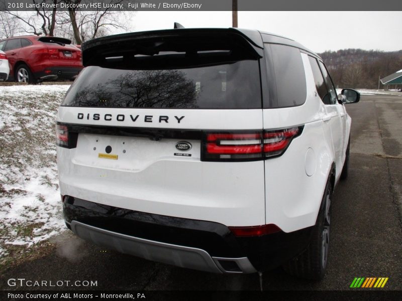 Fuji White / Ebony/Ebony 2018 Land Rover Discovery HSE Luxury