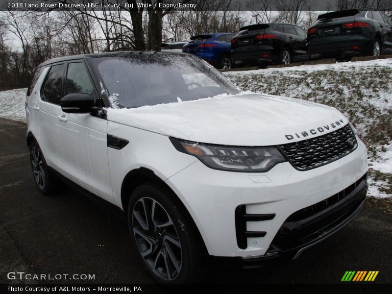 Fuji White / Ebony/Ebony 2018 Land Rover Discovery HSE Luxury