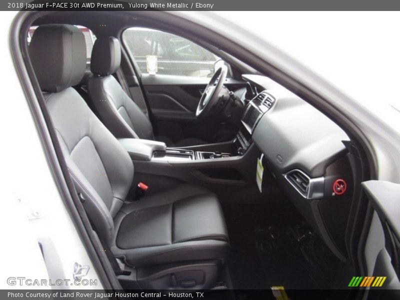 Yulong White Metallic / Ebony 2018 Jaguar F-PACE 30t AWD Premium