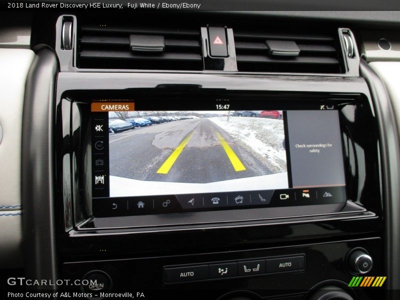 Fuji White / Ebony/Ebony 2018 Land Rover Discovery HSE Luxury