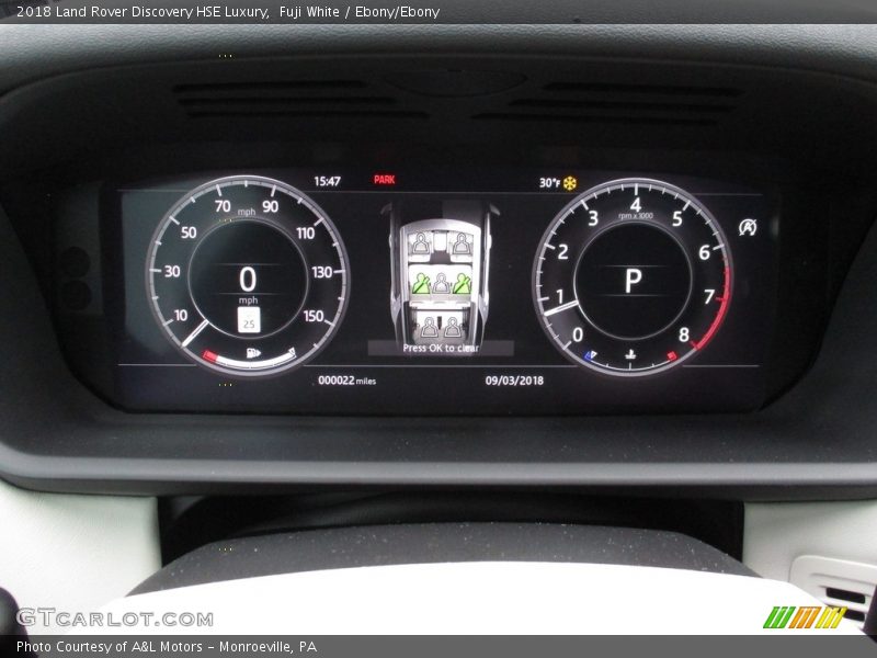  2018 Discovery HSE Luxury HSE Luxury Gauges