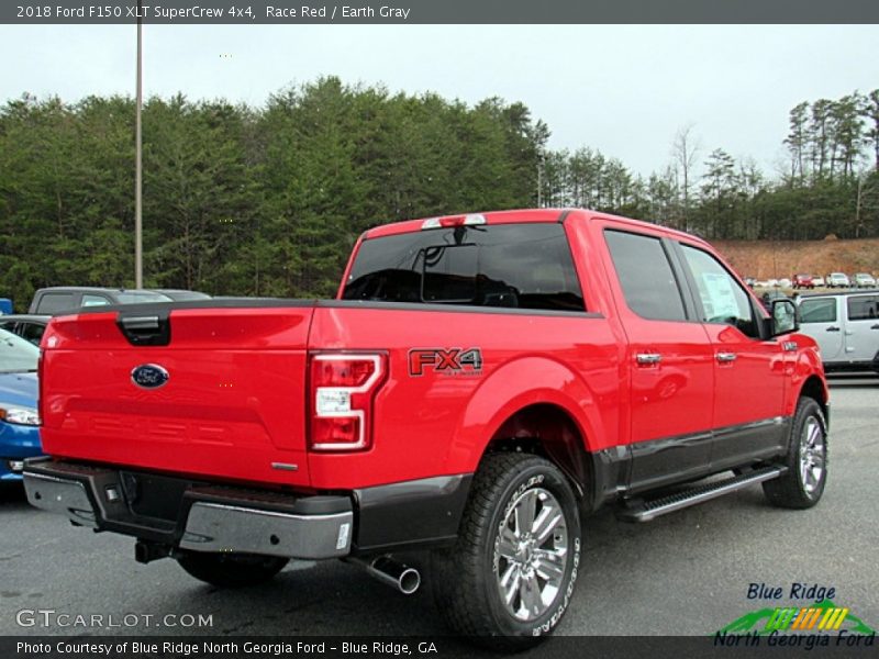 Race Red / Earth Gray 2018 Ford F150 XLT SuperCrew 4x4