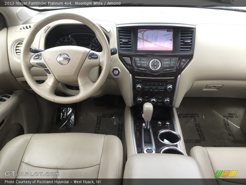 Moonlight White / Almond 2013 Nissan Pathfinder Platinum 4x4