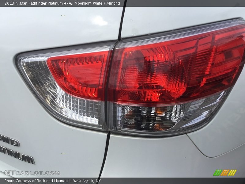 Moonlight White / Almond 2013 Nissan Pathfinder Platinum 4x4