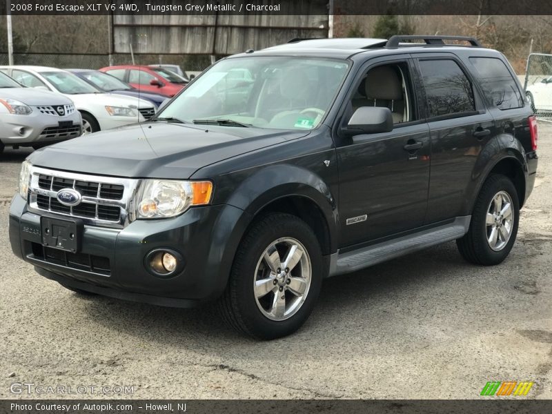 Tungsten Grey Metallic / Charcoal 2008 Ford Escape XLT V6 4WD