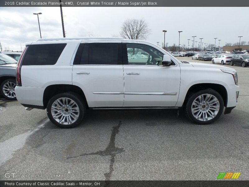  2018 Escalade Platinum 4WD Crystal White Tricoat