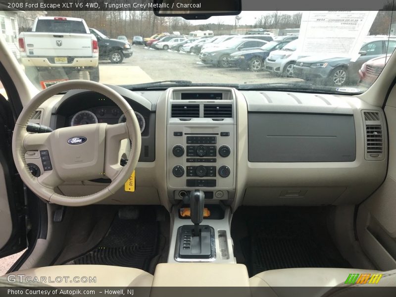 Tungsten Grey Metallic / Charcoal 2008 Ford Escape XLT V6 4WD