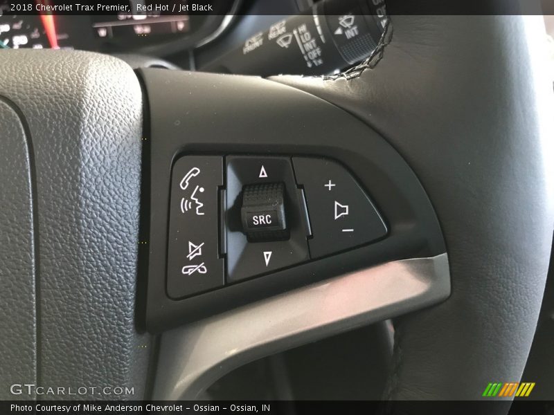 Red Hot / Jet Black 2018 Chevrolet Trax Premier