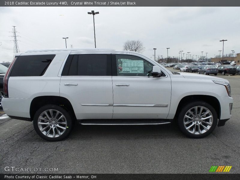  2018 Escalade Luxury 4WD Crystal White Tricoat