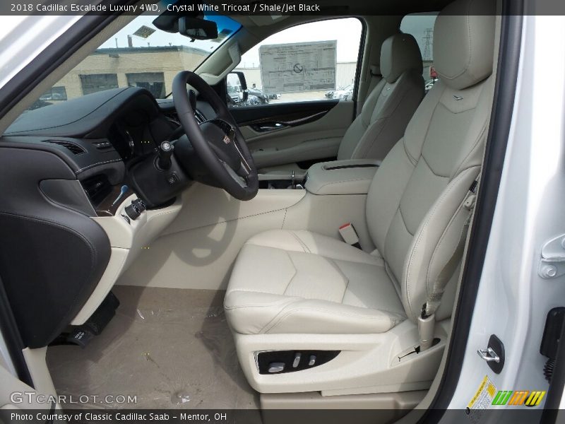 Front Seat of 2018 Escalade Luxury 4WD