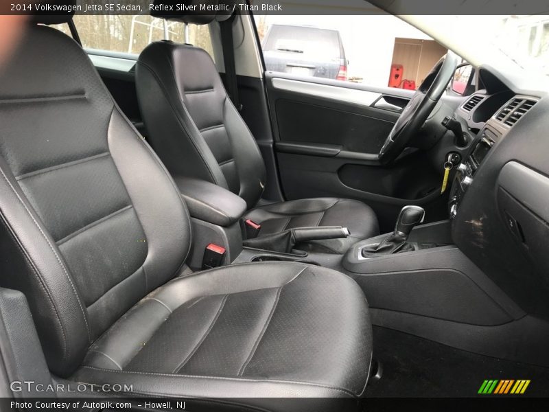 Reflex Silver Metallic / Titan Black 2014 Volkswagen Jetta SE Sedan