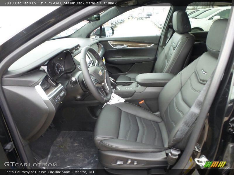  2018 XT5 Platinum AWD Jet Black Interior