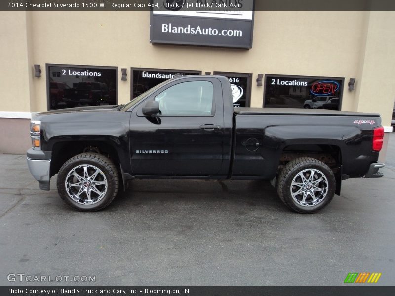 Black / Jet Black/Dark Ash 2014 Chevrolet Silverado 1500 WT Regular Cab 4x4