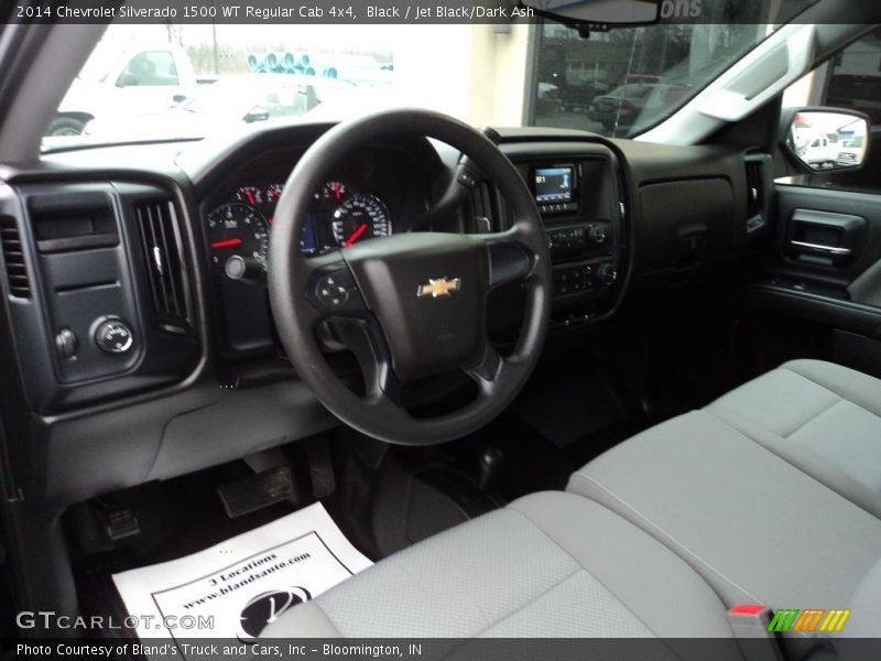 Black / Jet Black/Dark Ash 2014 Chevrolet Silverado 1500 WT Regular Cab 4x4