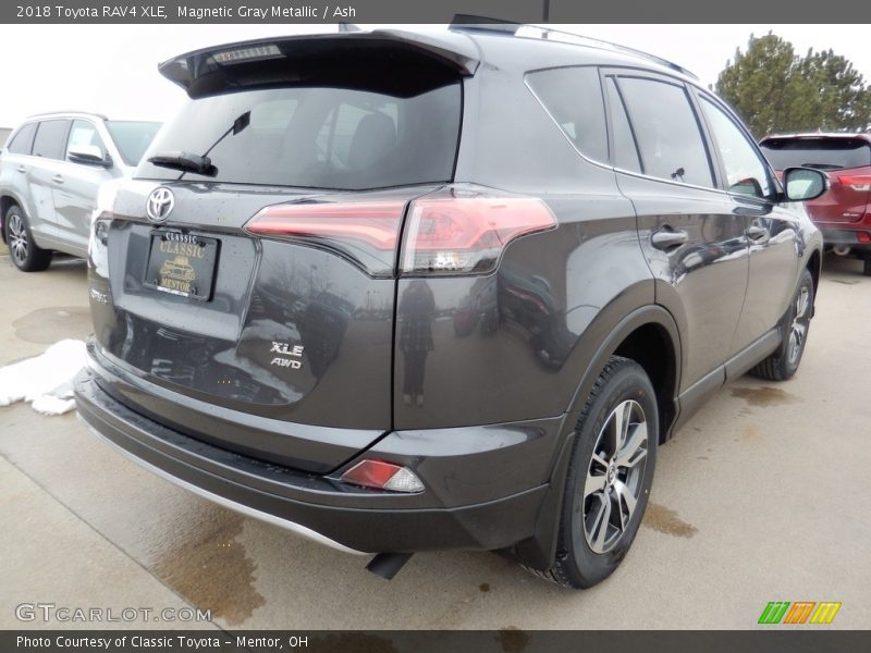 Magnetic Gray Metallic / Ash 2018 Toyota RAV4 XLE