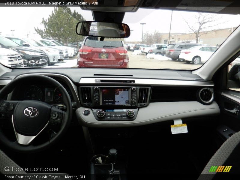 Magnetic Gray Metallic / Ash 2018 Toyota RAV4 XLE