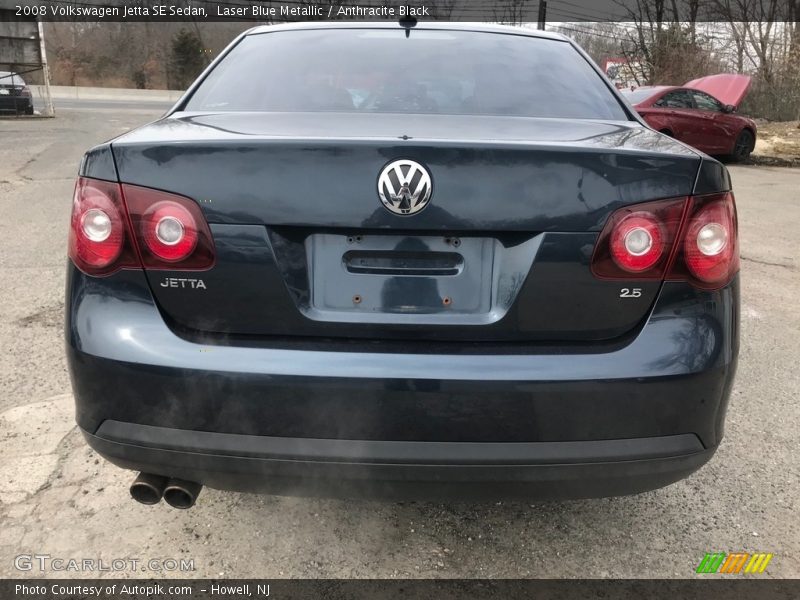 Laser Blue Metallic / Anthracite Black 2008 Volkswagen Jetta SE Sedan