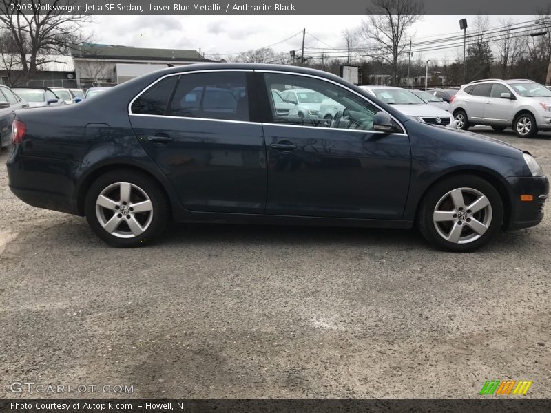 Laser Blue Metallic / Anthracite Black 2008 Volkswagen Jetta SE Sedan