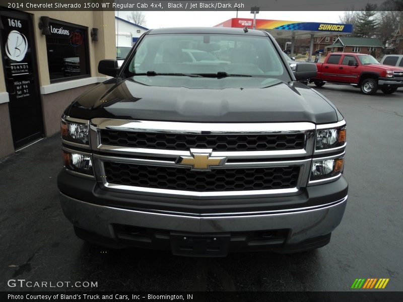 Black / Jet Black/Dark Ash 2014 Chevrolet Silverado 1500 WT Regular Cab 4x4